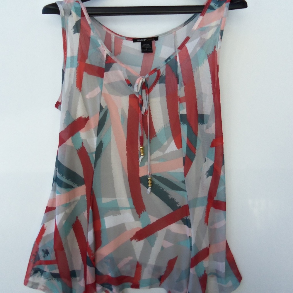 Robert Louis Summer Blouse Size Small